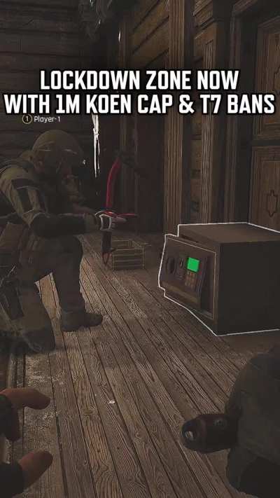 Bro thought playing lockdown mode with T7 is still an option...