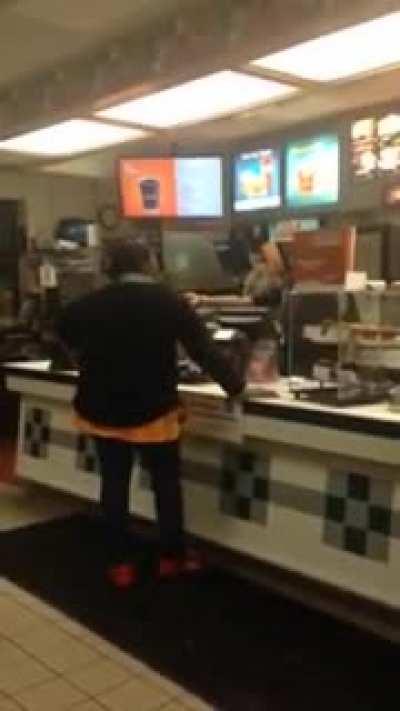 Classic McDonalds freakout