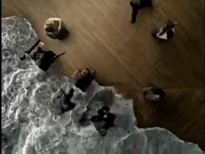 Even though it's 11 years old, this is the best transition for a music video I've ever seen.