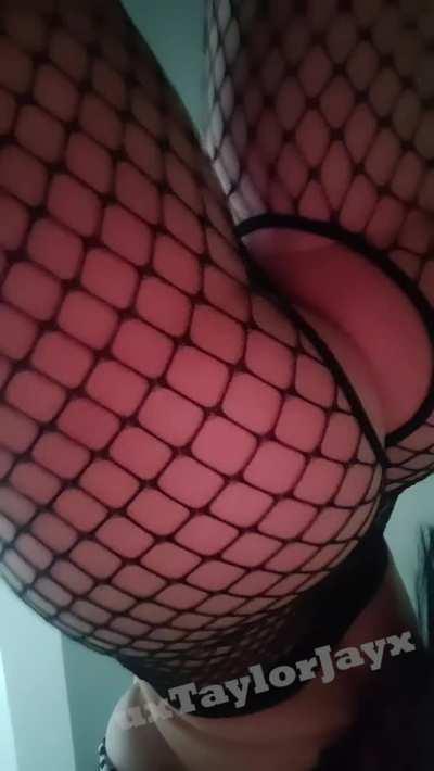 Taylor Jay fishnet booty