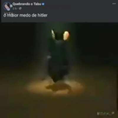 Ate eu fiquei com medo