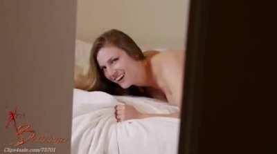 Letting her husband watch from the corner (Gif)