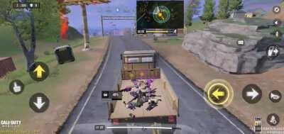 You can carry items on the truck as much as you want!