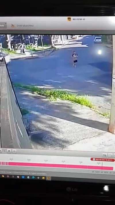 Always look both ways before crossing the street