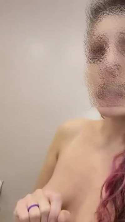 Here in my bathroom.