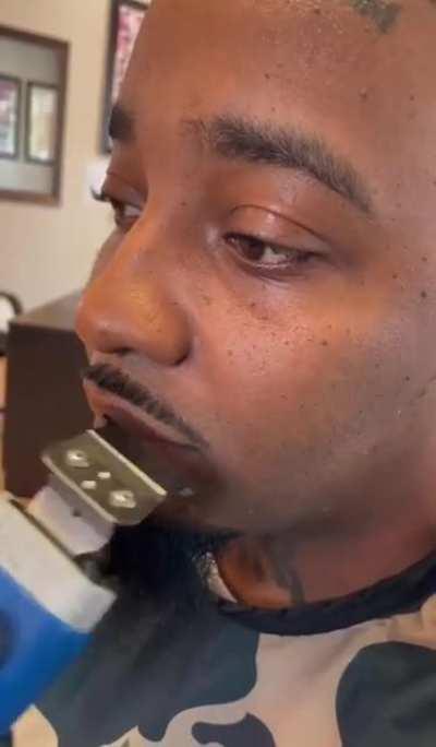 Barbers always got the right touch