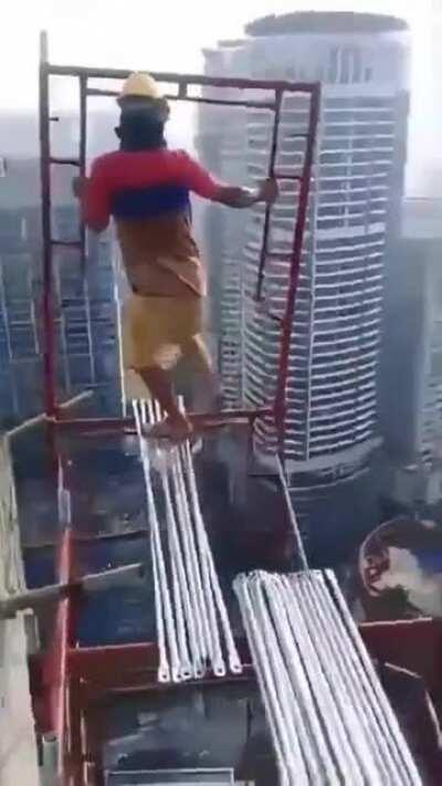 No harness necessary.