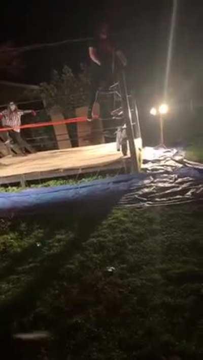 HMFT after playing WWE