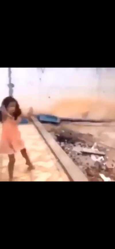 Bayonetta when the chapter is almost over and she needs a new weapon