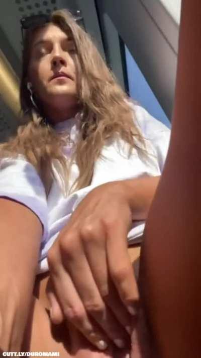 cute pussy🥵 masturbates in public [15:51]