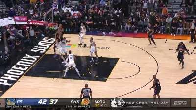 [Highlight] Booker outhustles everyone to get the offensive rebound plus the and-1