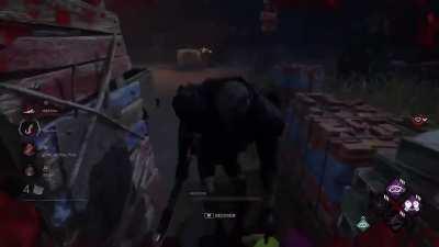 I just wanted to play the ‘can I put the pallet down before he hits me’ game… 🥺