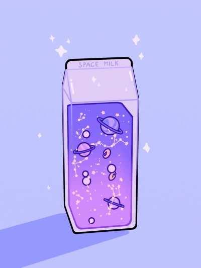 Space Milk ✨, levimagony, 3D, 2021