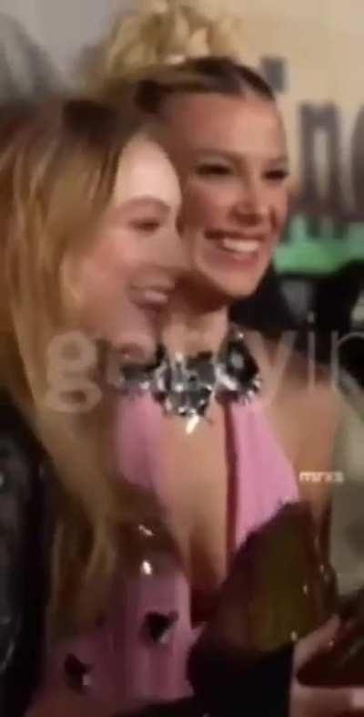 Bouncy and braless Millie! 