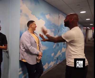 The fans to Joe whenever he tries to flip it on Rory and Mal for why the pod broke up