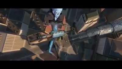 Megamind dying but it's Goats In Trees