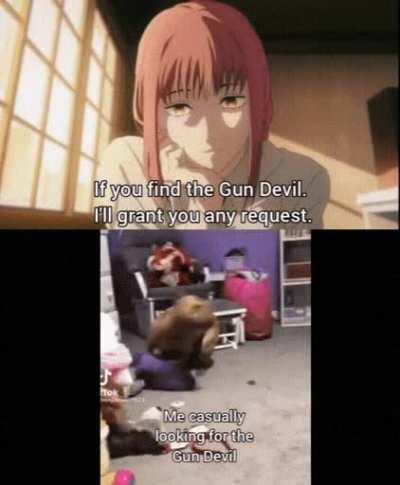 the Key is being casual (Chainsaw man)