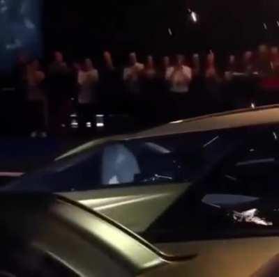 Batmobile inspired Lamborghini