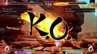 Golden Frieza gets serious.