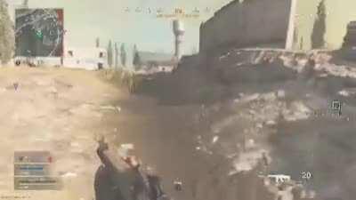 He wasn't kidding when he said incoming.