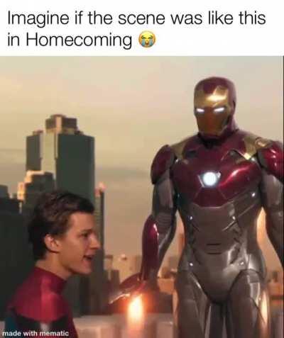 Imagine if this Homecoming scene went like this