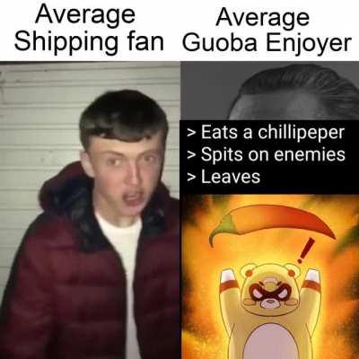 Shipping in cool, but Guoba doing random shit in the background is cooler.