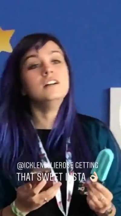 Ellen practicing delayed gratification