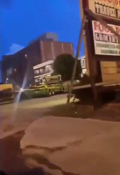 I SAW EVA WALKING DOWN THE STREET