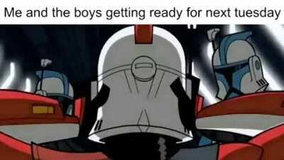 1 Week left Soldiers!