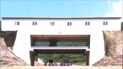 The GBU-28 bomb uses a time-delay fuze to detonate after penetrating multiple layers of concrete