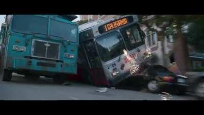 Runaway Muni caught on camera. Stunning footage!