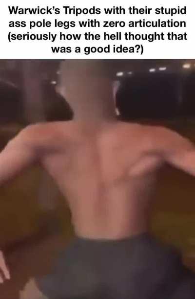 Warwick’s Tripod slander