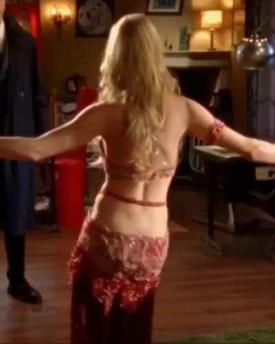 Yvonne Strahovski Belly Dancing