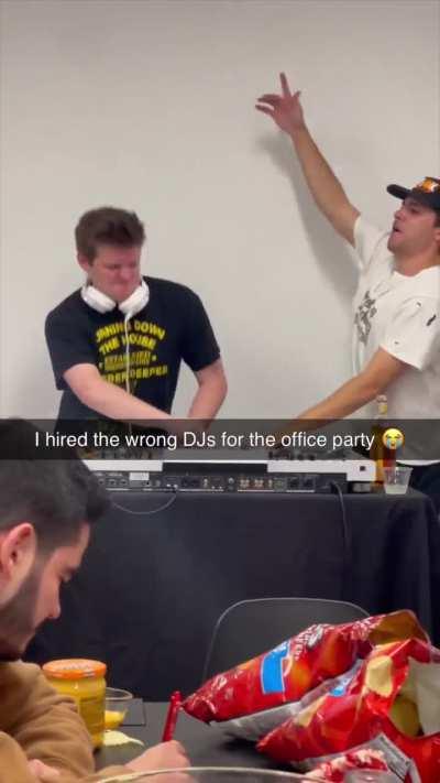 DJs for an office party