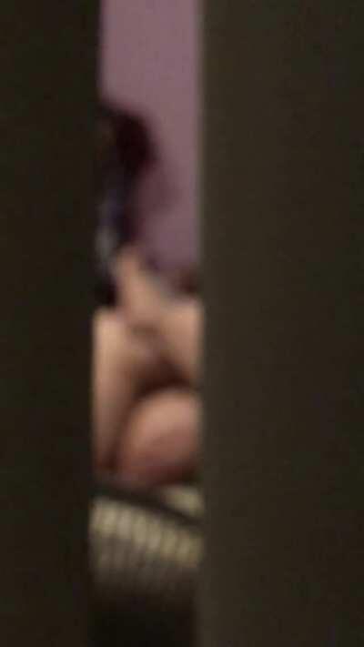 I remember after he came inside her I did her in that same position and it felt totally different!