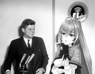 Guardian of Civilization meeting with John F. Kennedy (make sense right?)