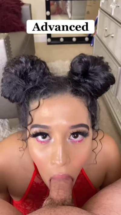 Can I practice my cock sucking skills on you instead?