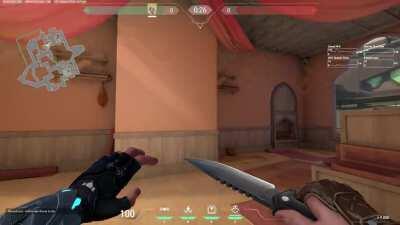 sova recon dart from a site teleport to b site below window