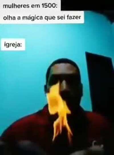 O u fogo a&iacute; oh