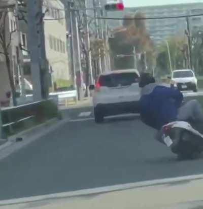 WCGW by driving like an idiot 