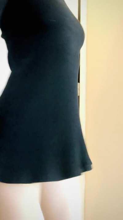 Be honest, is my dress too short?