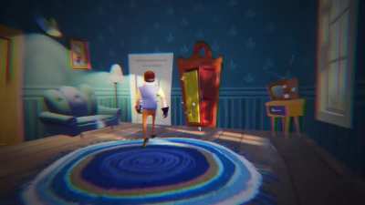 Never interrupt a man taking a fully clothed bath...