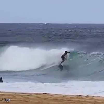 Surfer Does A Flippity Doo Dah