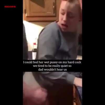 Quickie with step mom when dad is at home but not watching us hits different