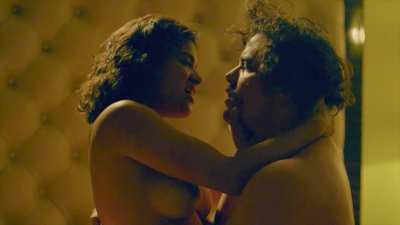 Voluptuous Mexican beauty Paulina Gaitan in a sex scene with a guy 20 years older than her