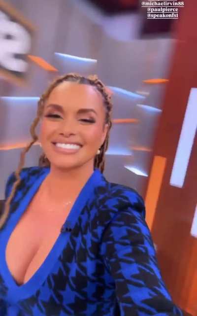 Joy on the set of ‘Speak’ via IG story 11-11-24