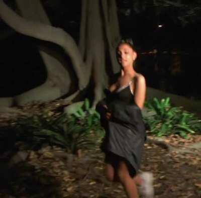 Almost falling out in the Light Is Coming