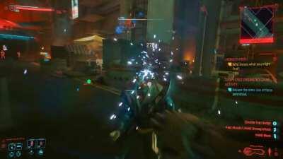 Gunplay is pretty fun once your build starts coming together..