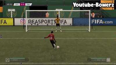 When the kid who can't play fifa is in your pro clubs team