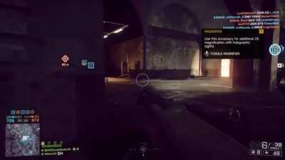 My grenade may have gotten lost on the way, but he still found his way home.